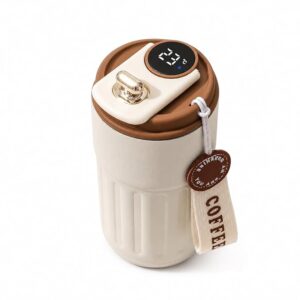 Digital Display Coffee Mug 460ml – Smart Temperature at Your Fingertips! | 316 Stainless Steel | Stylish, Durable & Perfect for Home, Office & Travel